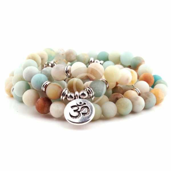 8mm Matte Amazonite Stone Bracelet